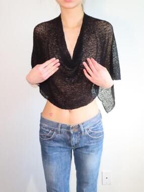 Women's Black Cardigan